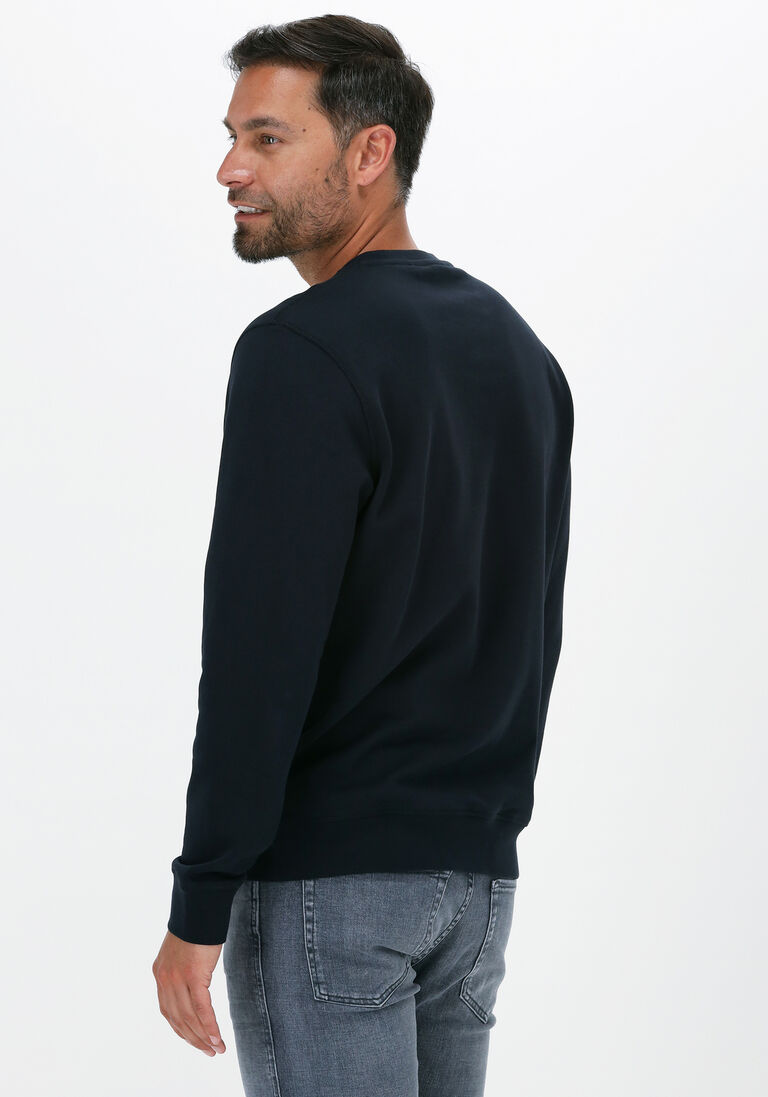 BOSS donkerblauwe boss sweater westart