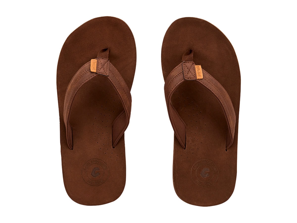 Cool Shoe Corp. Ruger Heren slippers - Chestnut