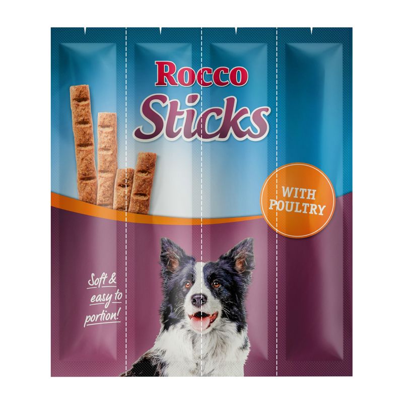 Bâtonnets Sticks Rocco, poulet ou bœuf