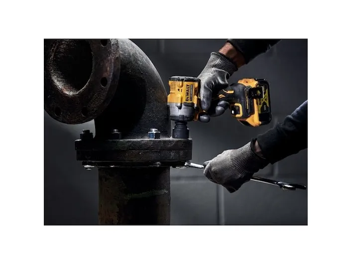 DeWALT DCF921NT-XJ, Momentnøgle, Sort, Gul, Aluminium, 1/2