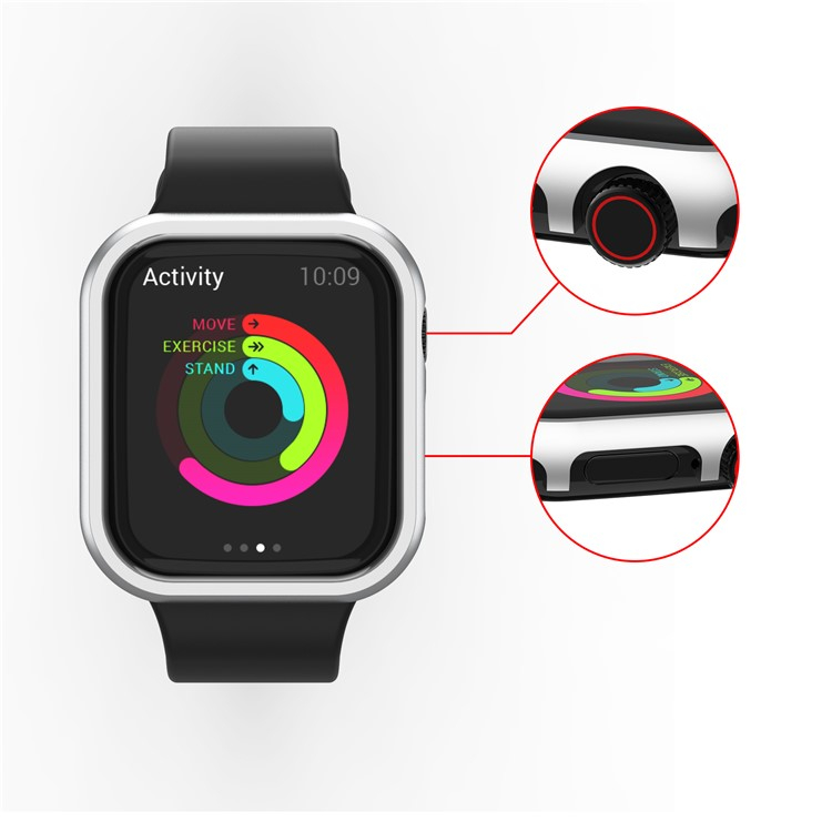 Apple Watch (40mm) Alu Bumper Hülle - Silber