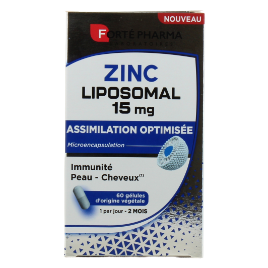 Zinc liposomal Forte Pharma - Système immunitaire, peau et cheveux