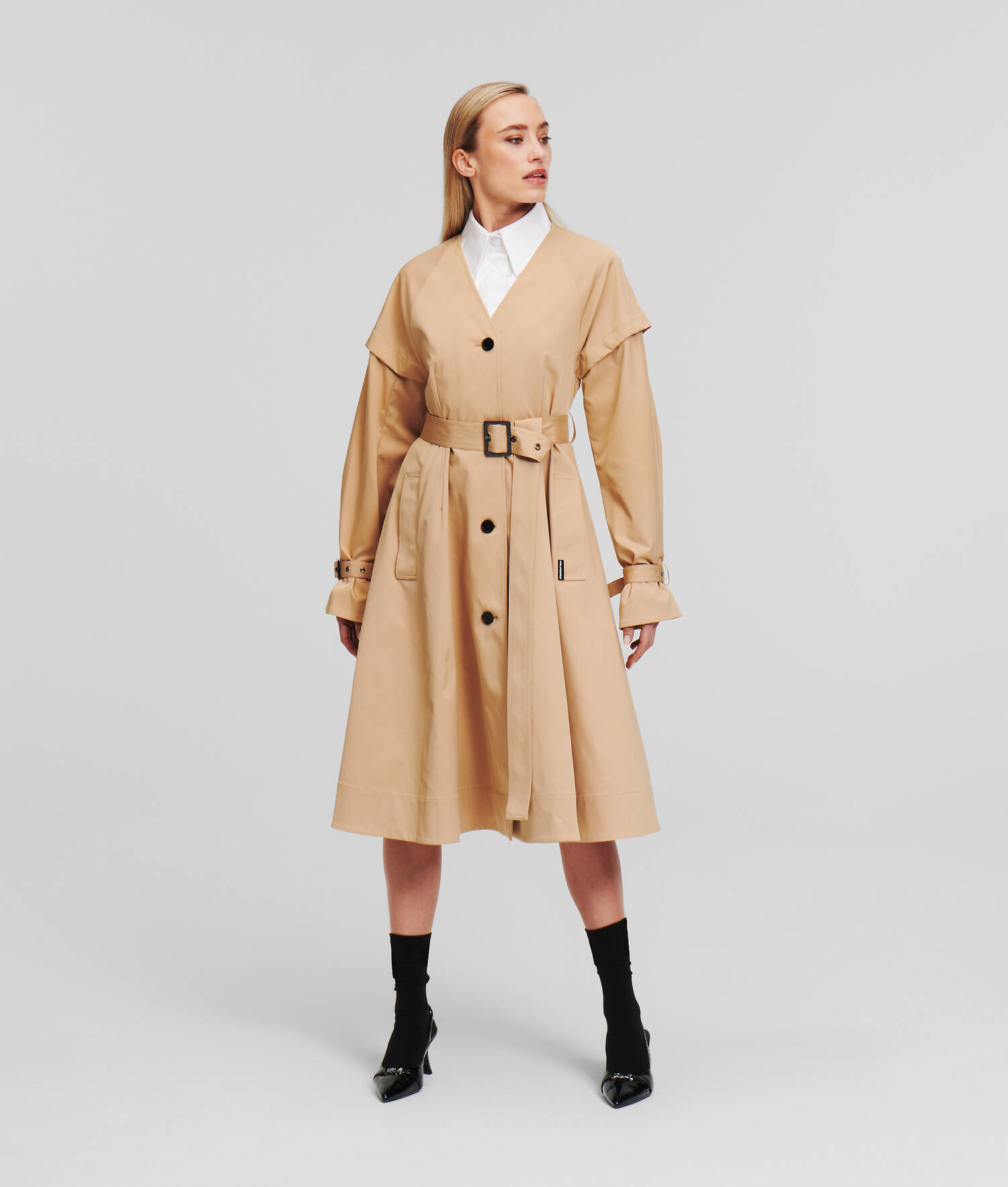TRENCH TRANFORMABLE
