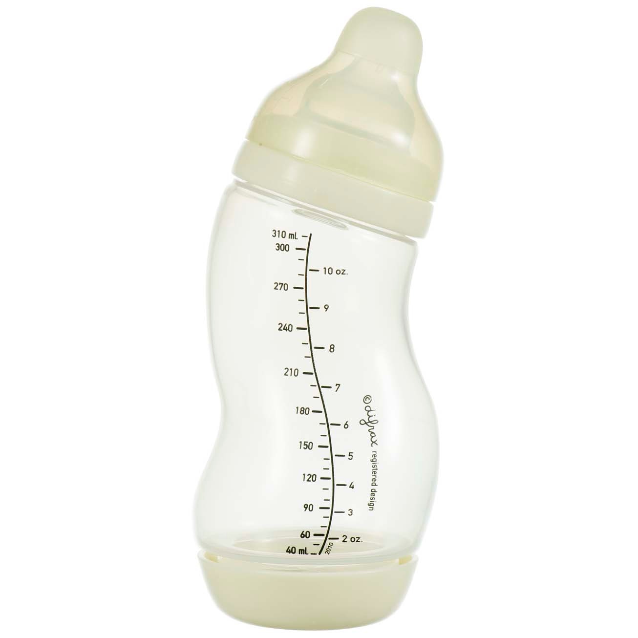 Difrax s-fles wide 310ml wit