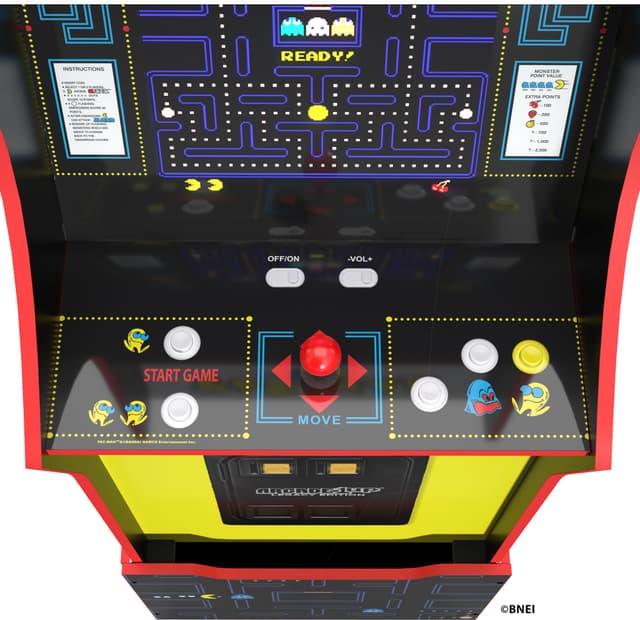 Arcade 1 UP Legacy Pacmania Bandai Namco gaming konsol