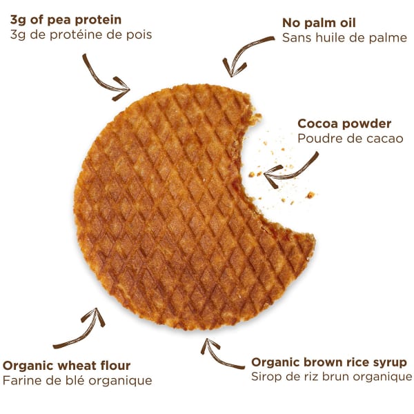 Barres énergétiques NAAK ULTRA ENERGY WAFFLE CHOCOLATE 30G