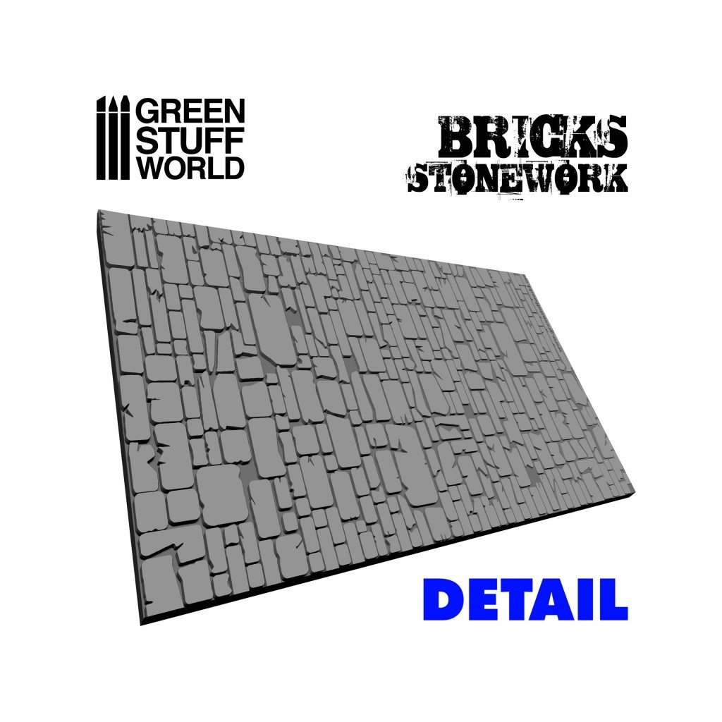 Rouleau texturé - Mur de Briques