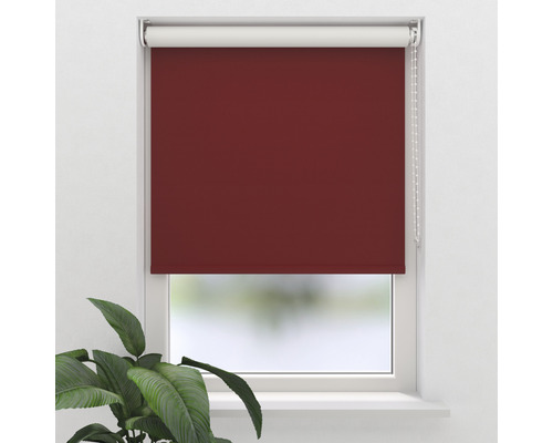 Soluna verduisterend rolgordijn V18, effen rood, 60x190 cm