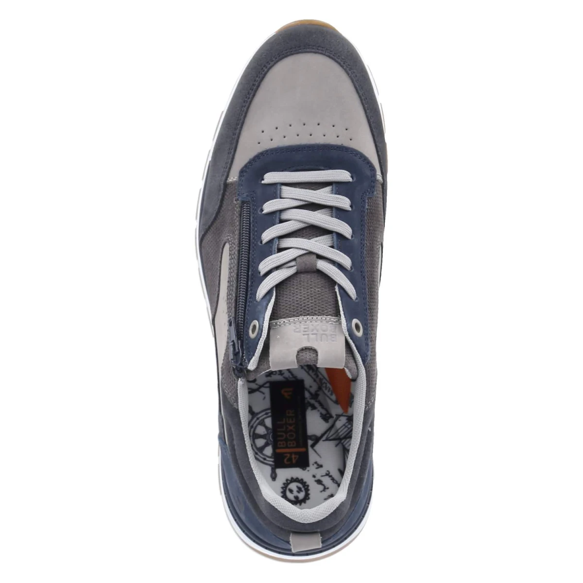 BullboxerLow Sneaker - Navy-Grey