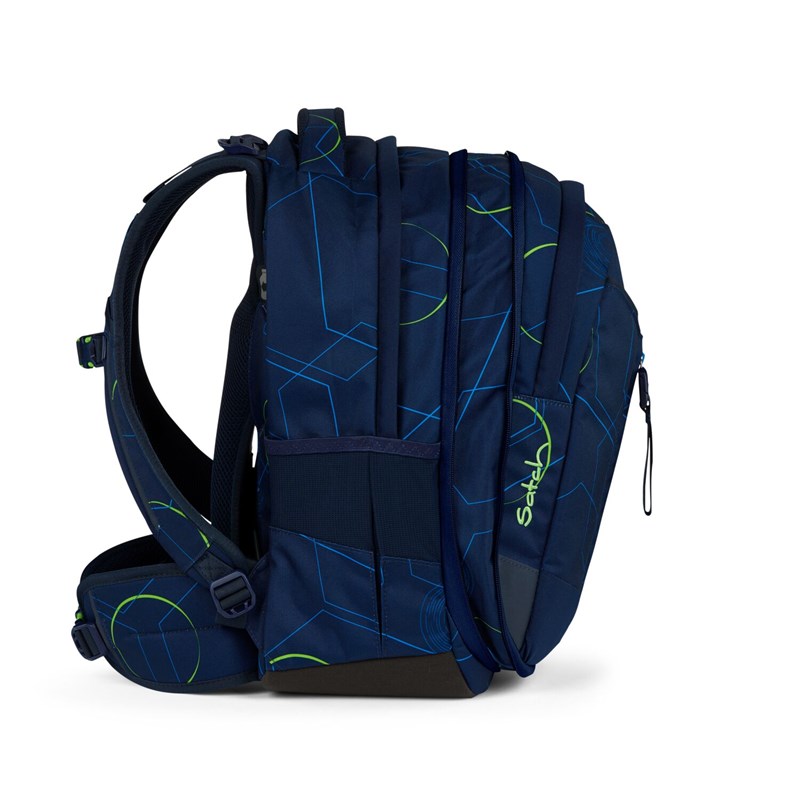 Satch<br>Skoletaske Match Blue Tech
