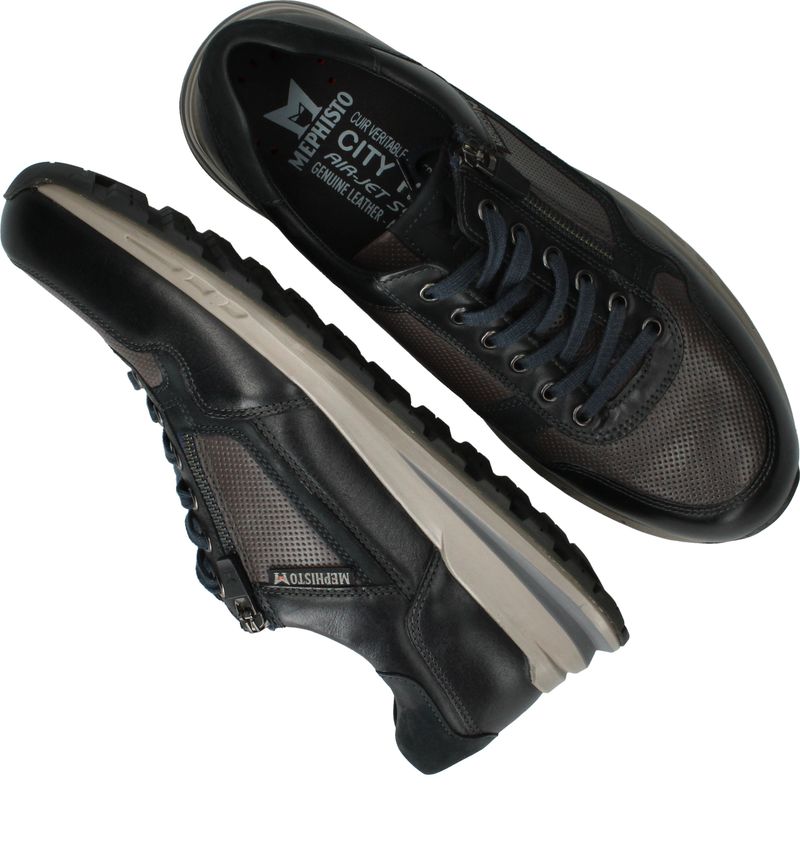 Mephisto Bradley Randy Sneakers Zwart Heren