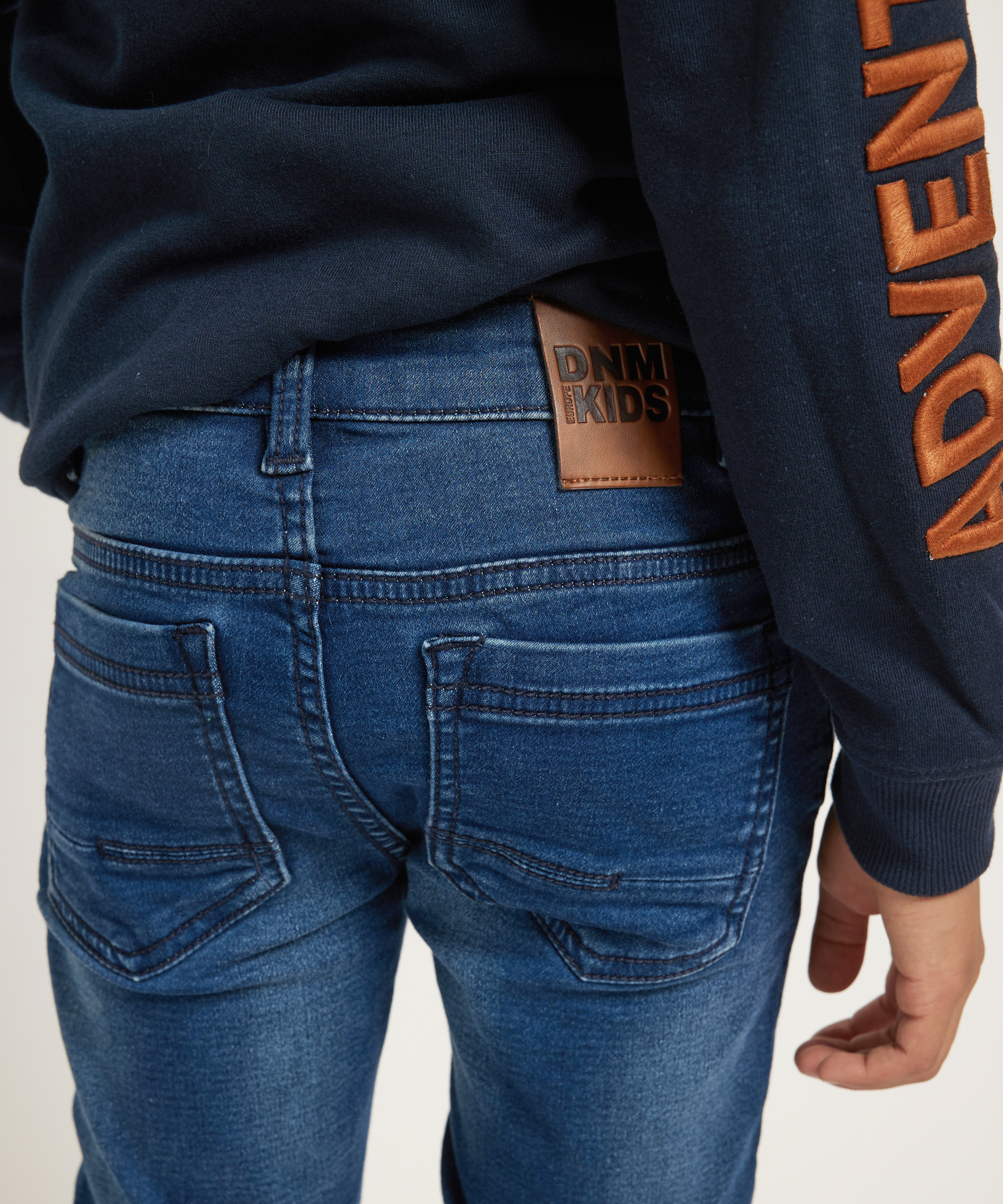 super skinny fit jogg jeans - donker