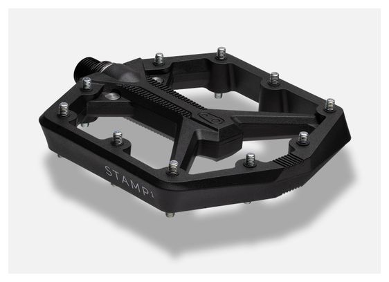 Paire de Pédales Plates Crankbrothers Stamp 1 Gen 2 - Large Noir