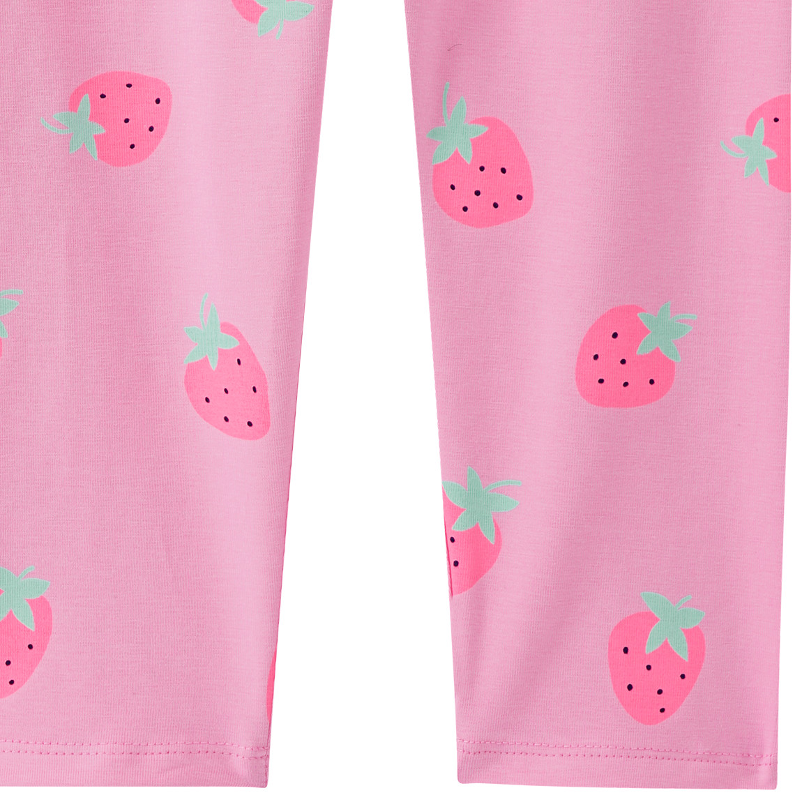 Topolino Mädchen Capri-Leggings mit Allover-Print pink / rosa