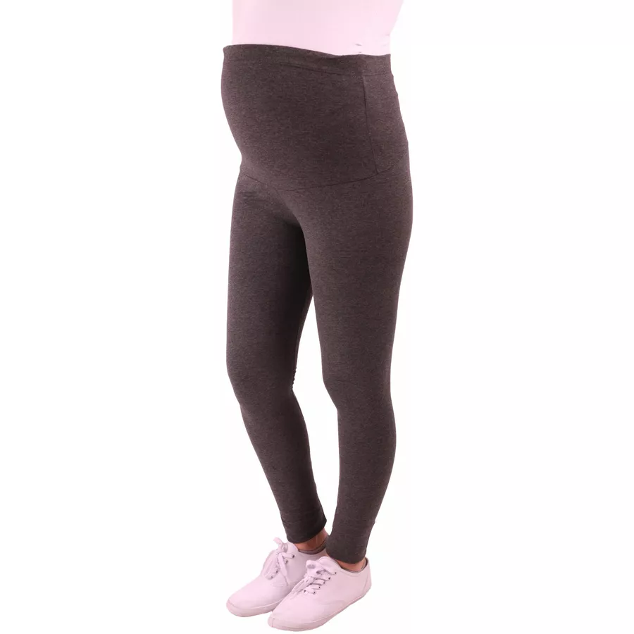 M.M.C. Umstandsleggings Komfortabel Dunkelgrau