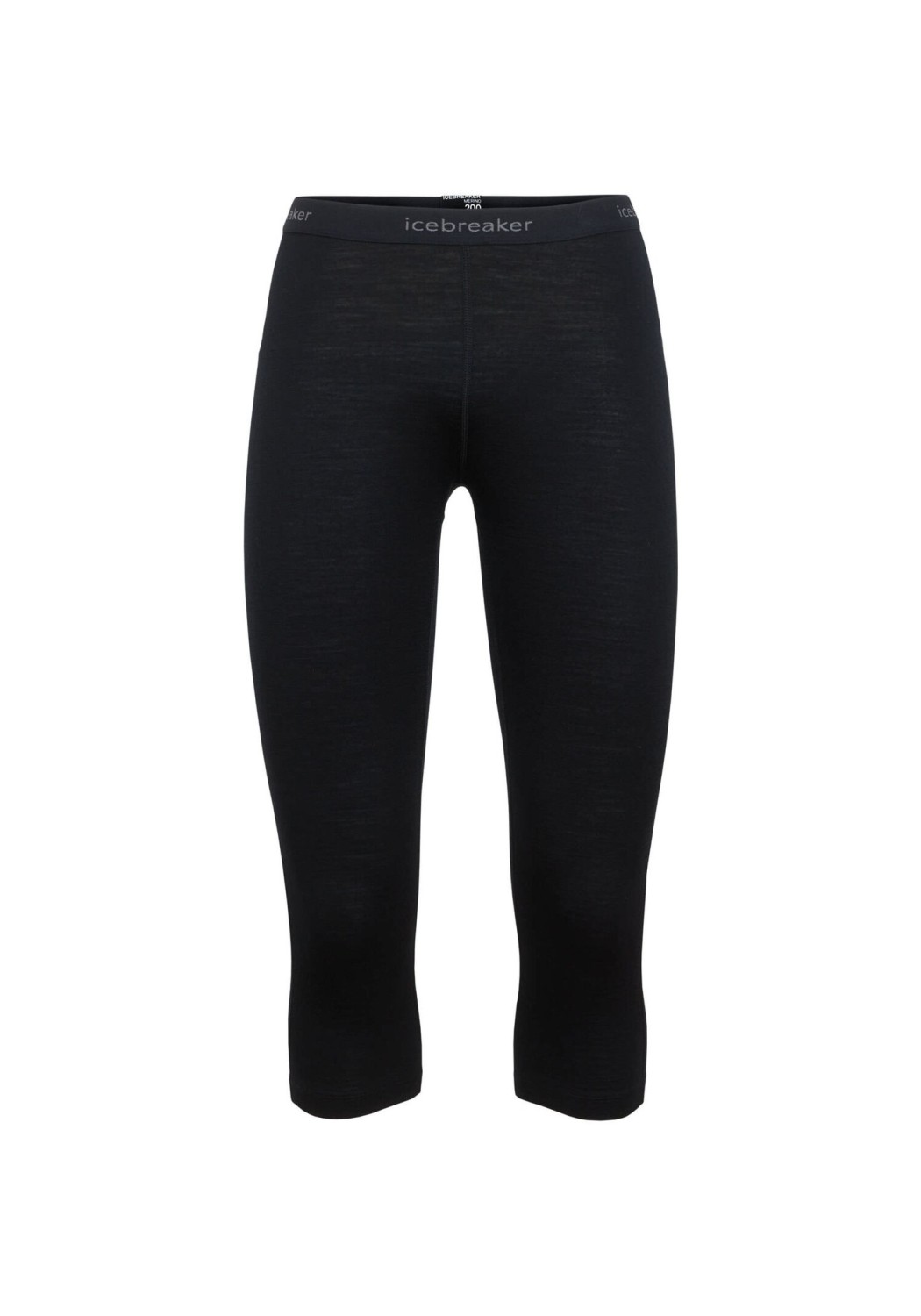 Icebreaker Damen Legless Leggings 200 Oasis 3/4 Leggings Black