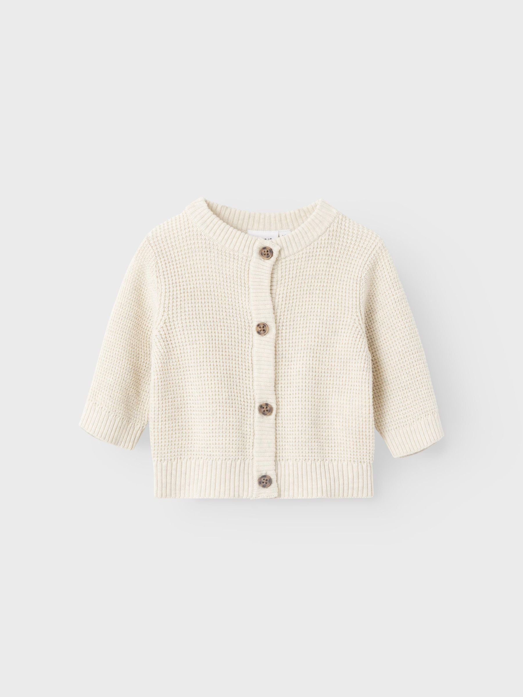 Name It Strickjacke »NBNBUBBA LS KNIT CARD NOOS«, in dezent strukturierter Qualität