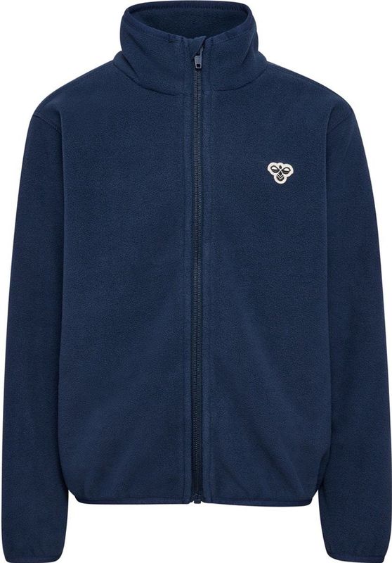 Hummel - hmlJR Fleece Zip Jacket BEE - Fleecejack - Donkerbruin