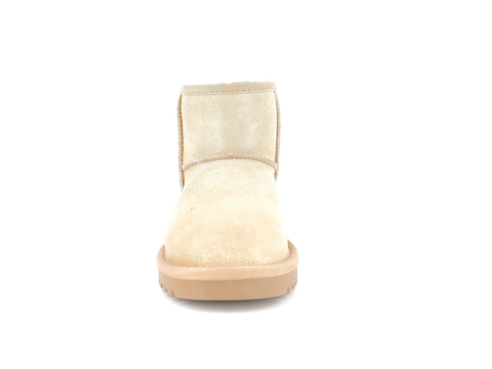 Kelara  shoes-K21212 Nubuck Beige Metal