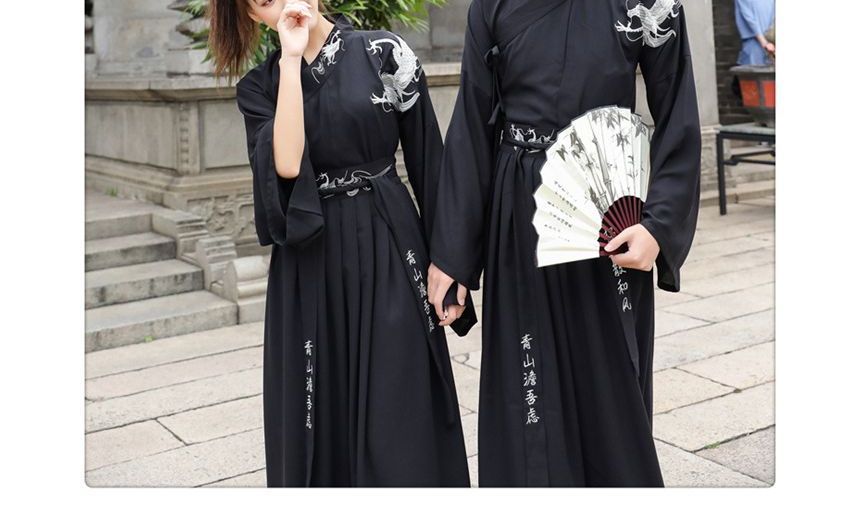Girls Supply - Bijpassende traditionele Chinese geborduurde jas / top / rok / set
