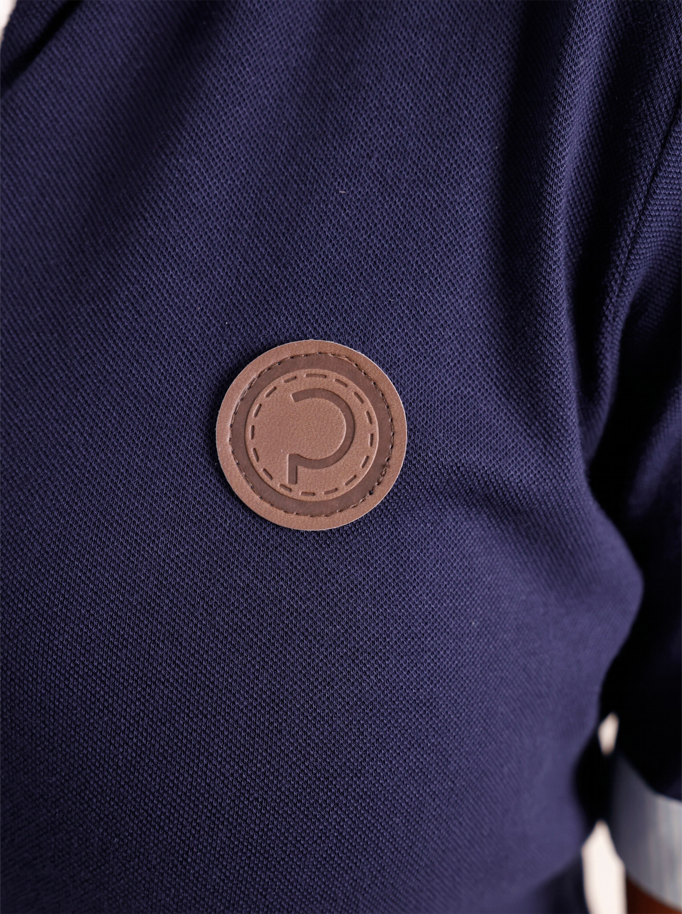 CREATION L PREMIUM Modal-Poloshirt in marine