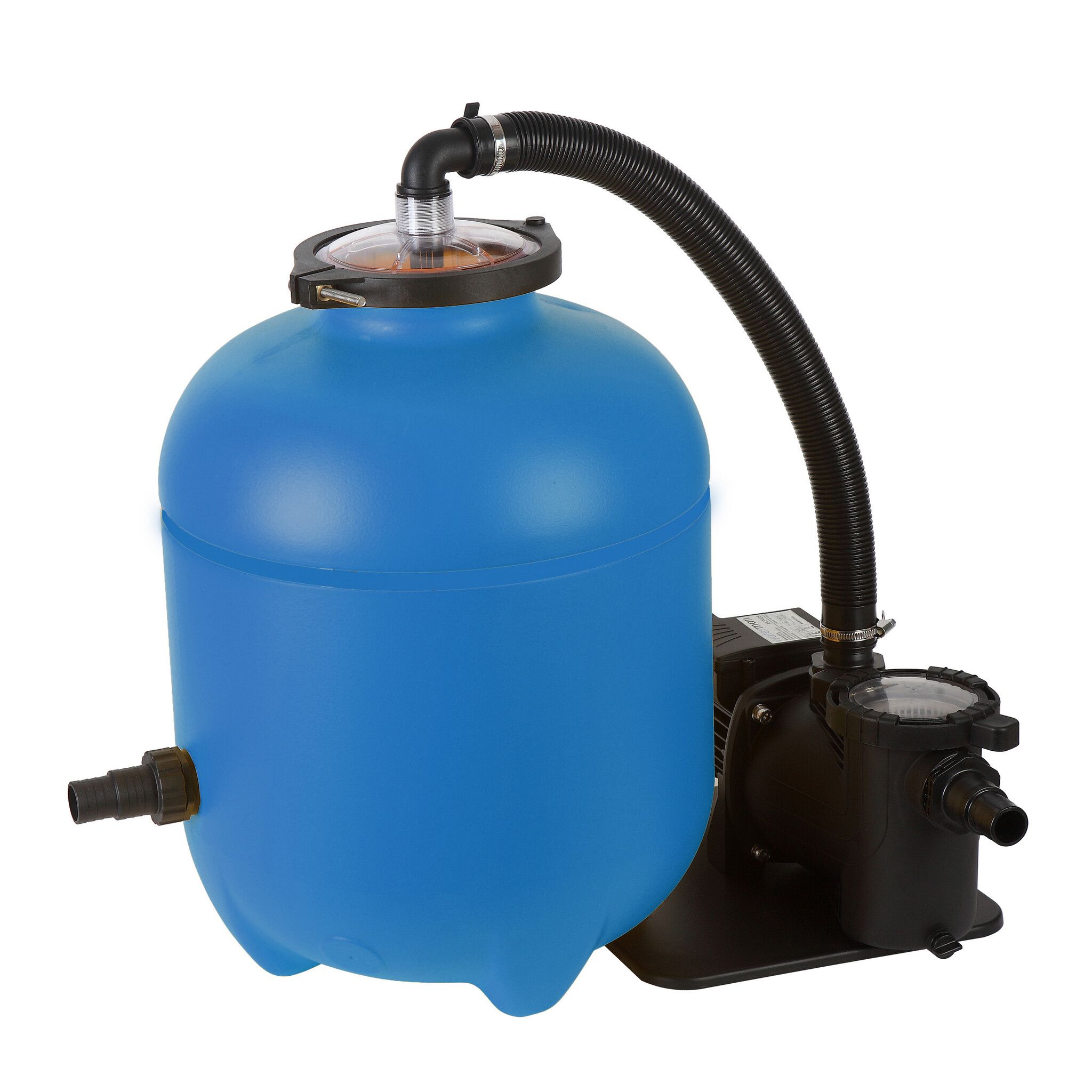 Blue Bay Filterpomp Speedclean 10m³/u met filtermateriaal Polysphere