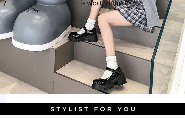 Bolitin - Platform Mary Jane-schoenen