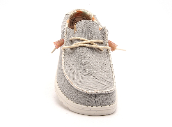 Dude basses homme wally eco sox knit gris
