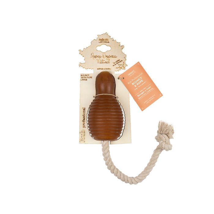 Brinquedo grande para cães Return Rub Bouncy & Rope