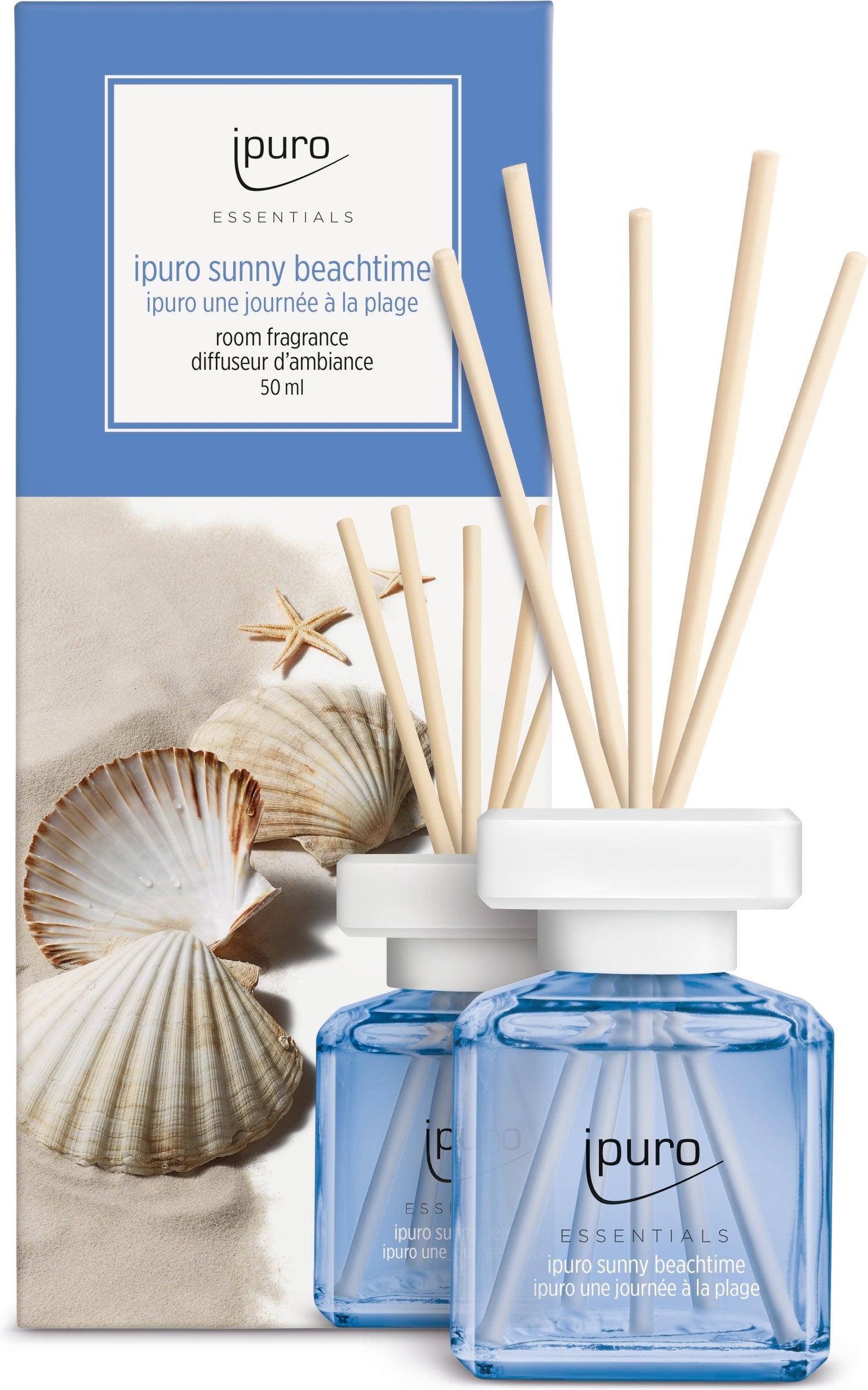 Ipuro geurstokjes Essentials Sunny Beachtime 50 ml