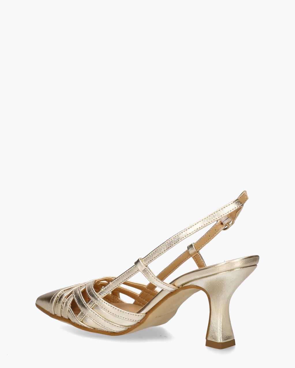 Di Lauro Romaisa Goud Dames Slingbackpumps