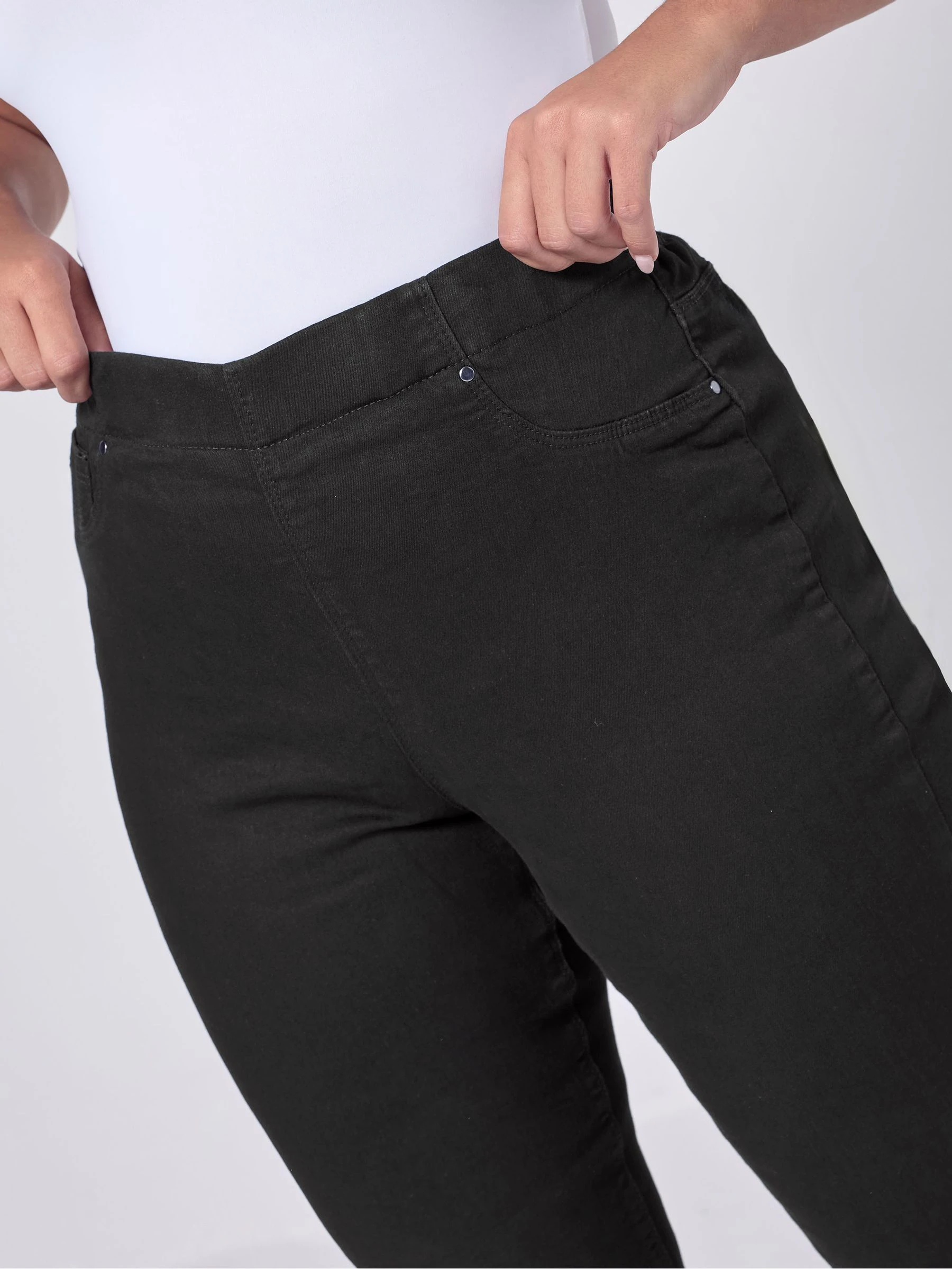 Yours Curve - Jenny jegging met stretch en elastische taille
