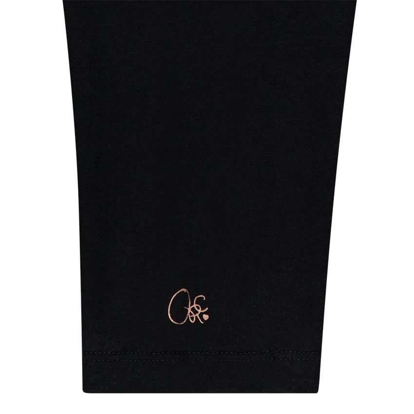 Lot de 2 leggings courts unis à logo printé - Blanc