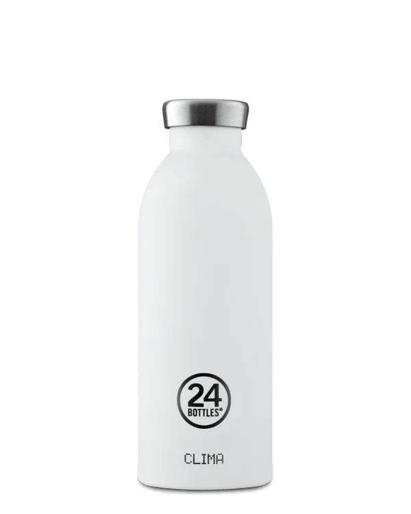 24Bottles  Clima flaske, Ice White - 500 ml.