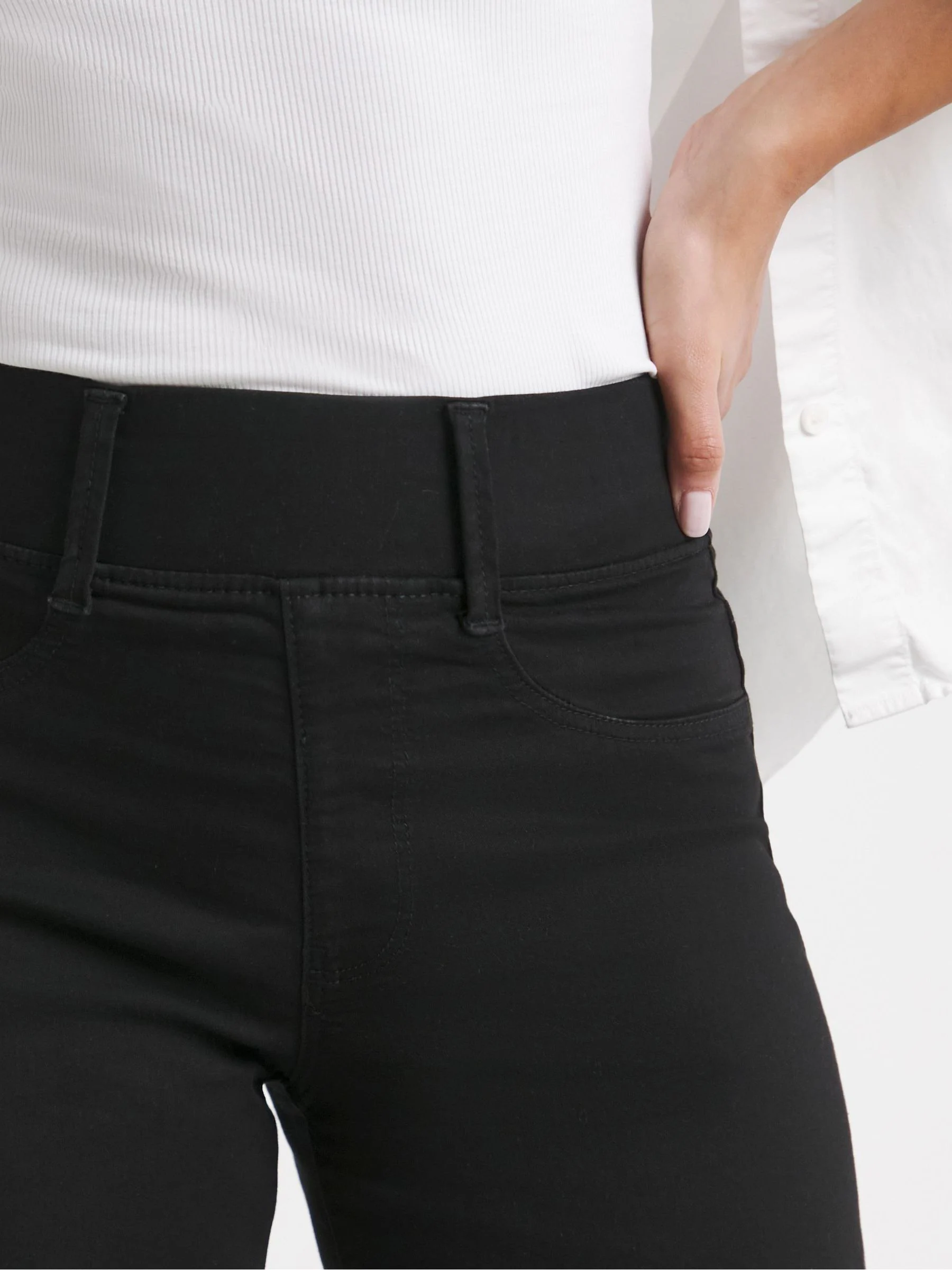 Zwart - Simply Be Wide Leg Jeggings