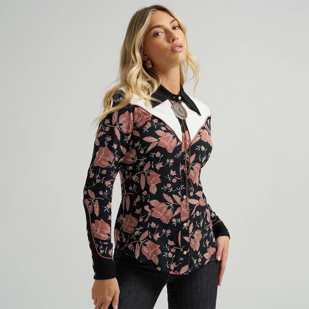 Wrangler x Lainey Wilson Floral Western Shirt