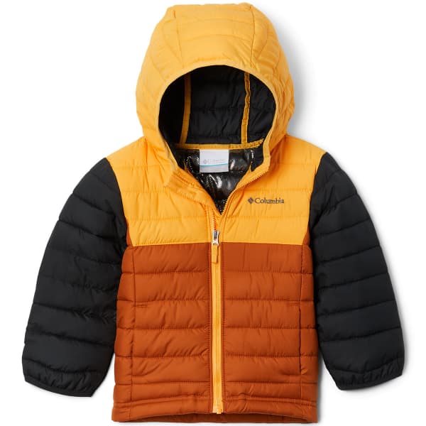 Doudoune randonnée COLUMBIA BOYS POWDER LITE HDD JKT WARM WARM COPPER MANGO