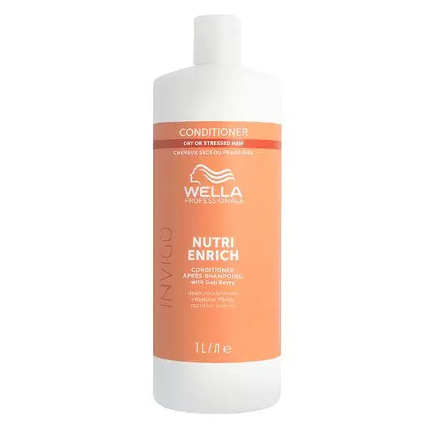 Condicionador nutritivo Wella Professionals Invigo Nutri Enrich para cabelos secos ou danificados 1L