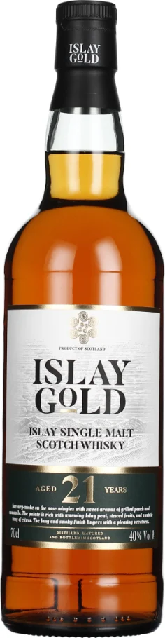 ISLAY GOLD 21 YEARS SINGLE MALT 70CL