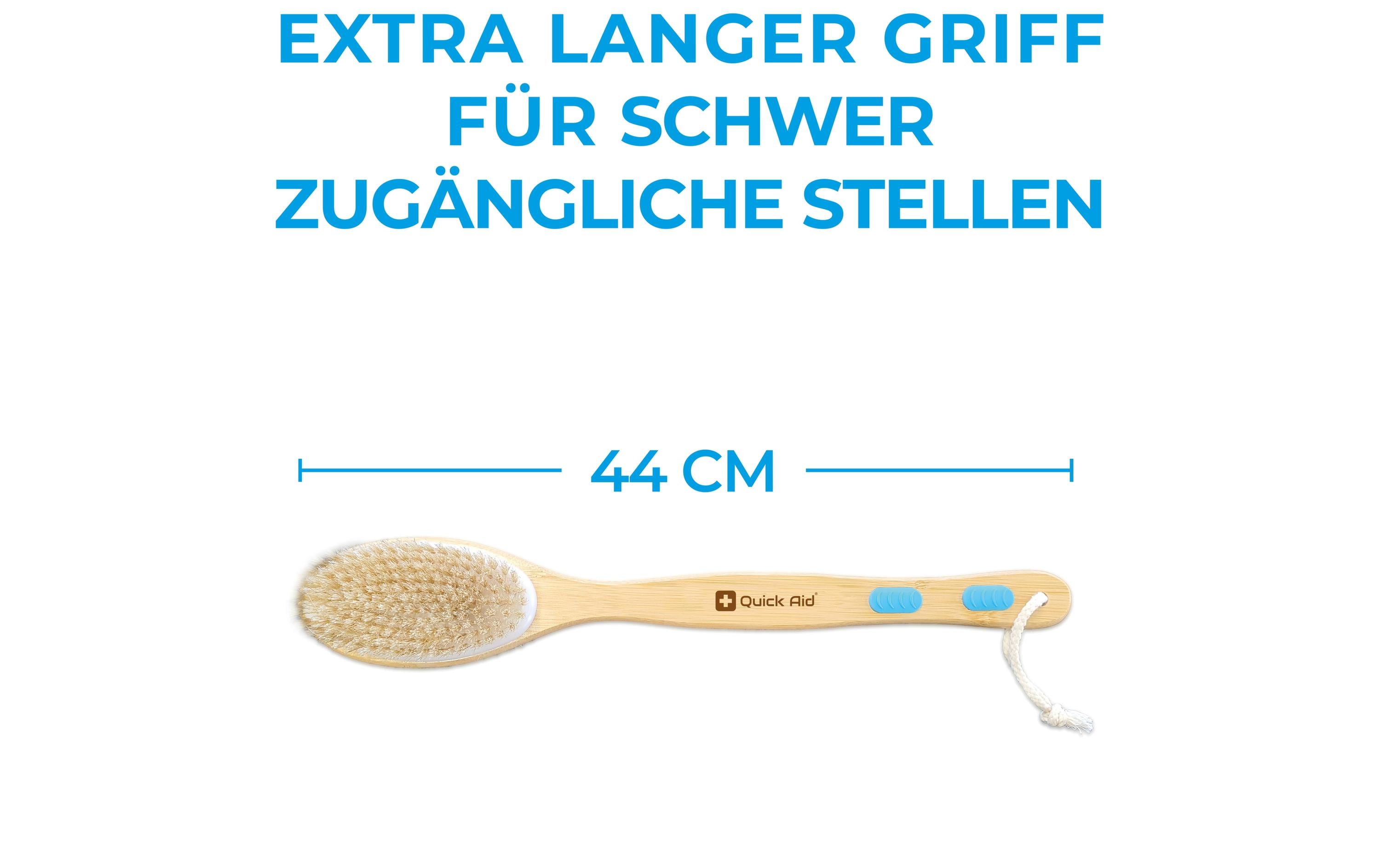 Dusch- und Badebürste 1 Stück2-in1 Körpermassagebürste