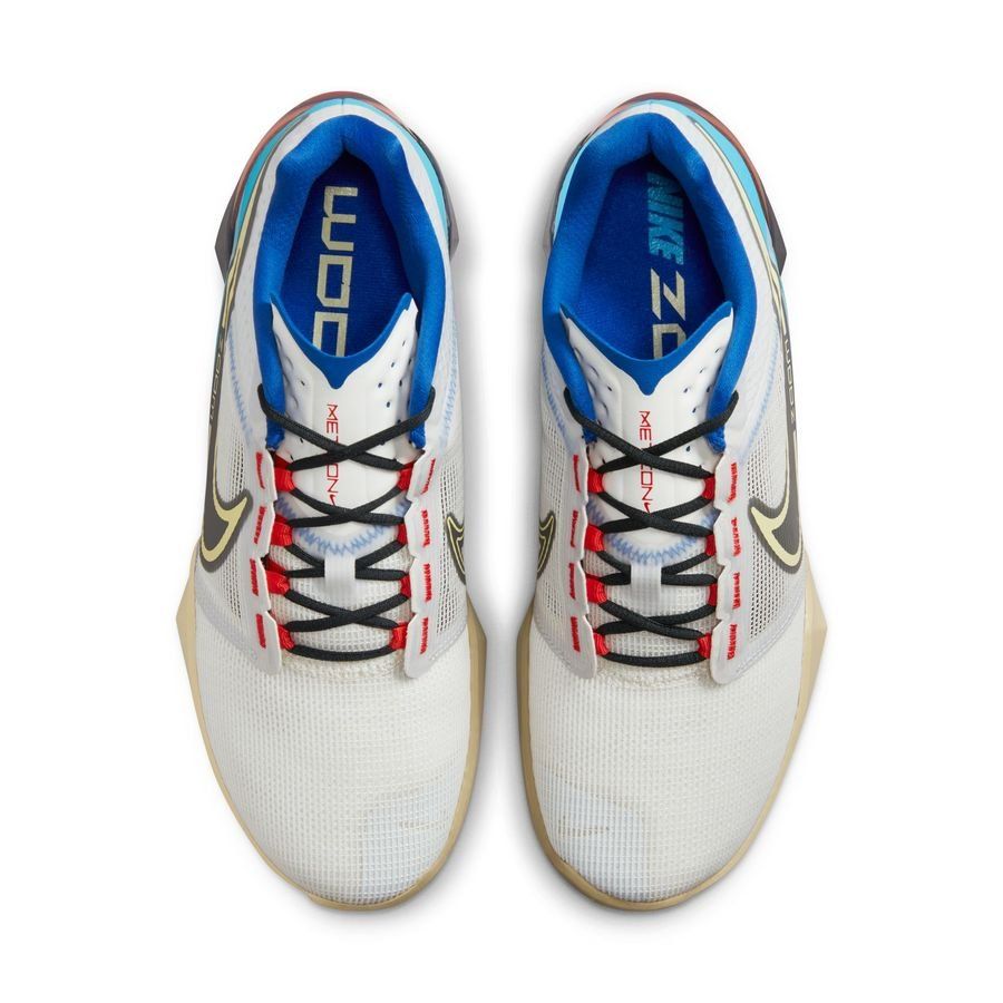 Nike Chaussures d'entraînement Zoom Metcon Turbo 2 - Blanc Cassé/Jaune/Blanc
