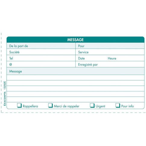 Carnet spirale autocopiant 200 