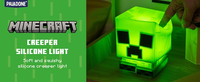 Creeper SquishyGlo Silikonlampe Oppladbar, Paladone