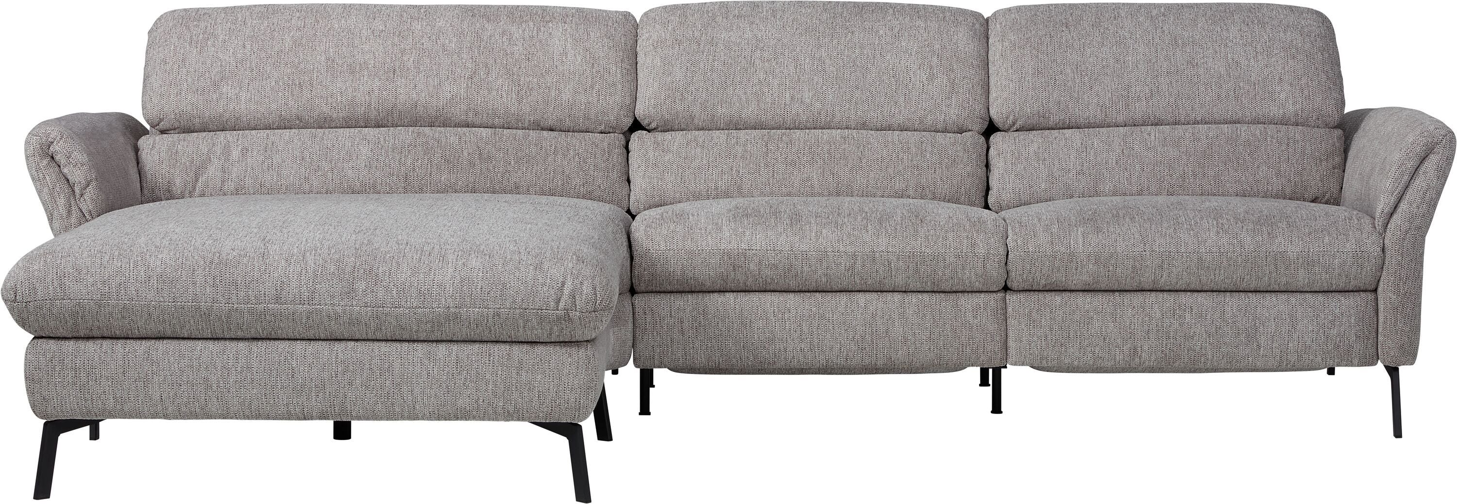 SEBO Ecksofa - Grau / B: 284.0 cm x T: 161.0 cm x H: 84.0 cm