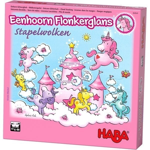 Haba Eenhoorn Flonkerglans - Stapelwolken