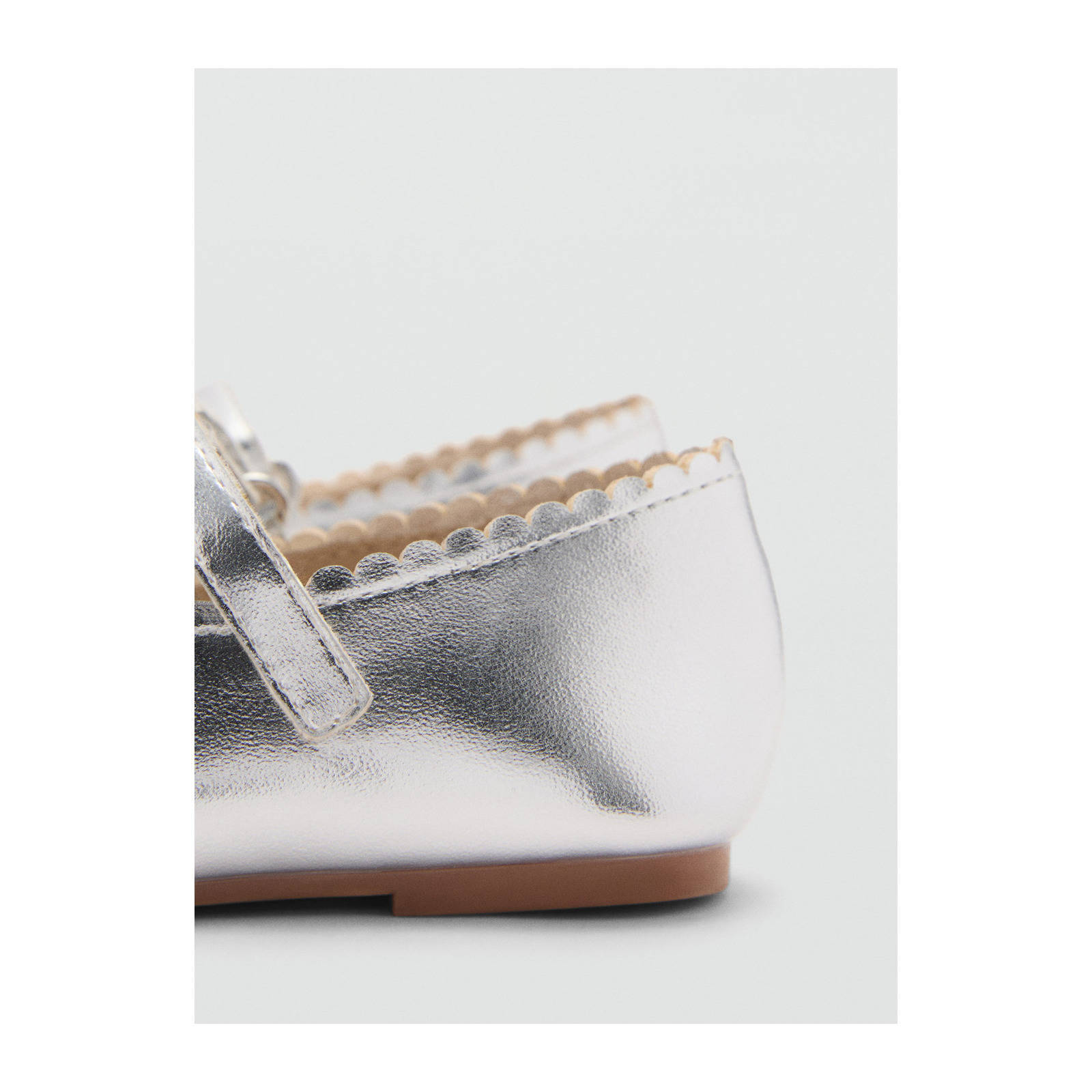 Mango Kids ballerina's zilver