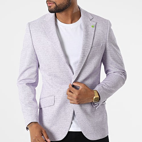 Veste Blazer CK-018 Lavande Chiné