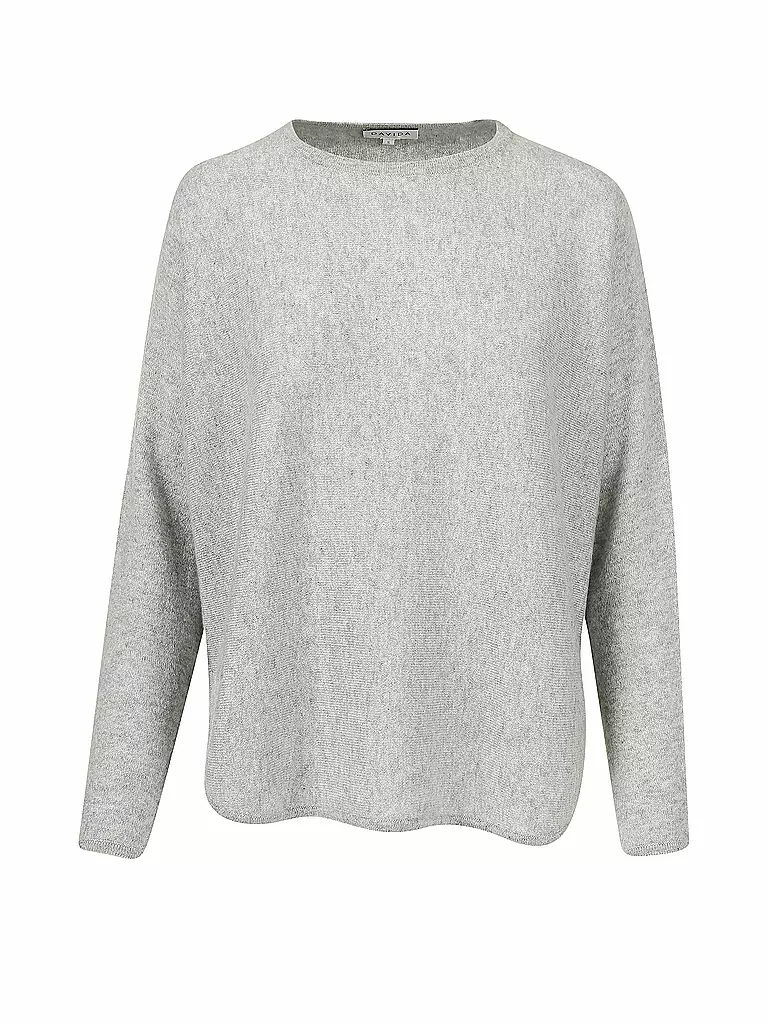 DAVIDA Kaschmirpullover grau