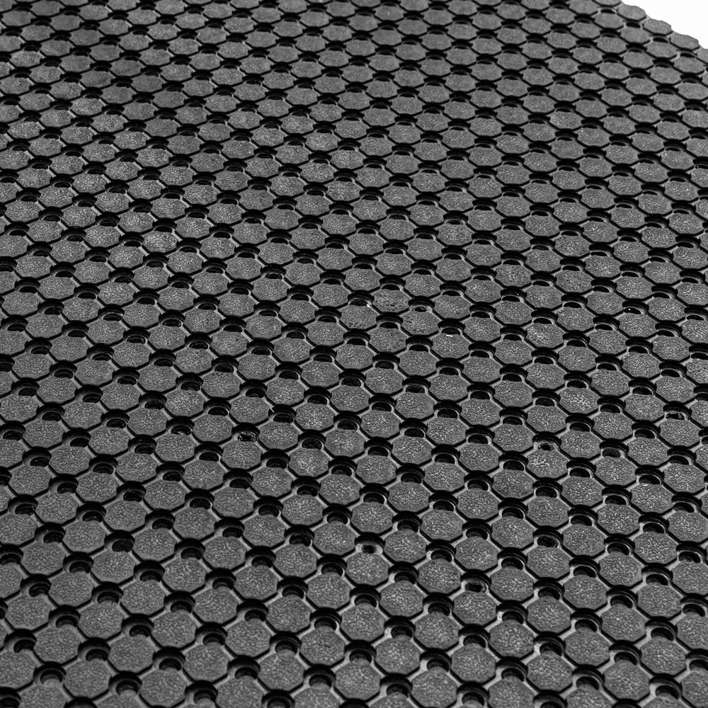 Rubberen ringmat op rol - 10 mm dik - 183 cm breed