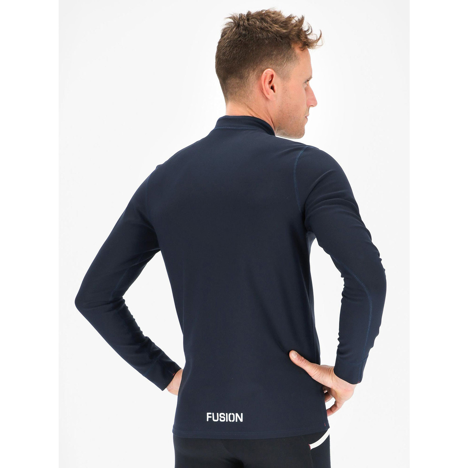 Fusion Longsleeve Half Zip Heren